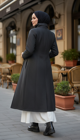 Multi-Style Wool Coat for Every Look