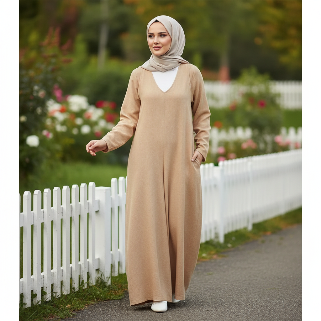 Oversized Jumpsuit – Effortless Comfort & Everyday Elegance| جامب