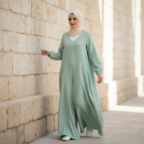Oversized Jumpsuit – Effortless Comfort & Everyday Elegance| جامب