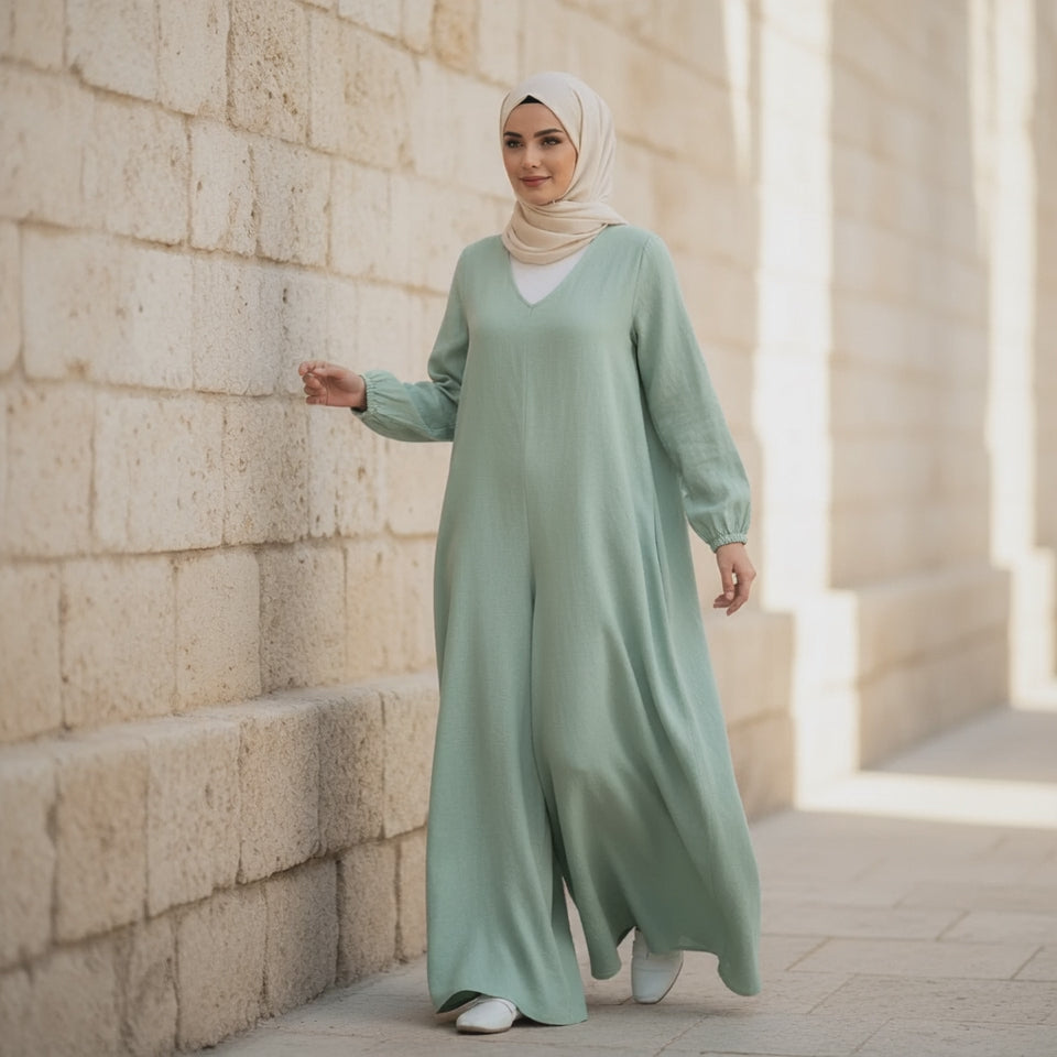 Oversized Jumpsuit – Effortless Comfort & Everyday Elegance| جامب